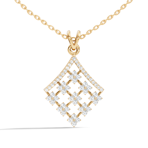 Eternal Ember Diamond Pendant