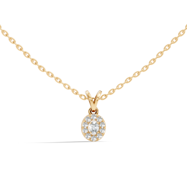 Heaven's Glow Diamond Pendant