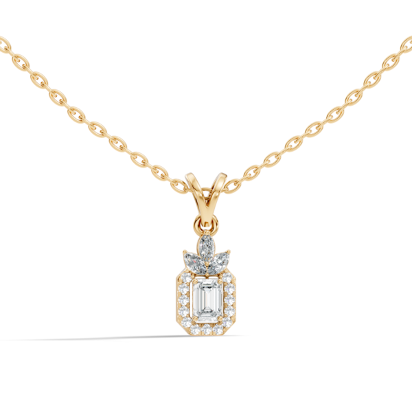 Halo of Eternity Diamond Pendant