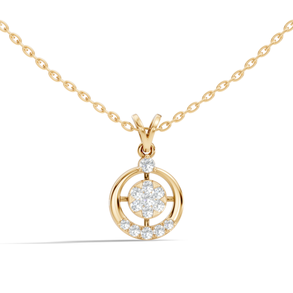 Infinite Shine Thread Diamond Pendant
